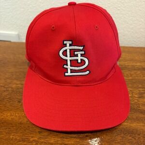 Vintage Drew Pearson St Louis‎ Cardinals MLB Snapback Hat Red One Size SAMPLE
